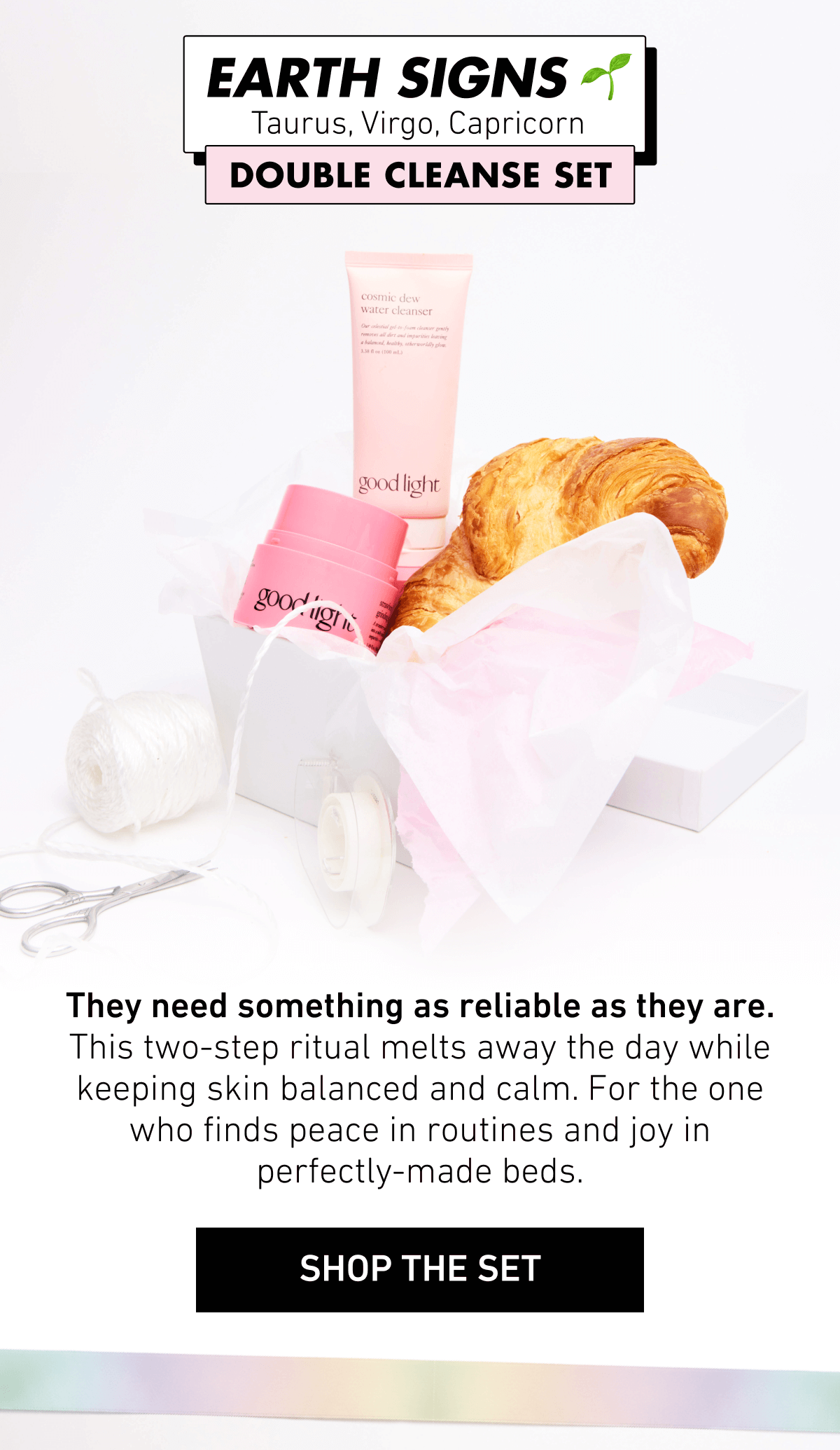 Earth Signs: Double Cleanse Set
