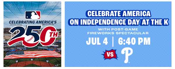 Celebrate America on Independence Day at The K - July 4 - Get Tickets