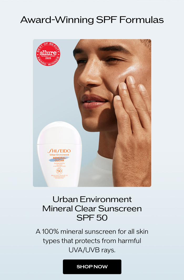 A 100% mineral sunscreen for all skin types that protects from harmful UVA/UVB rays.