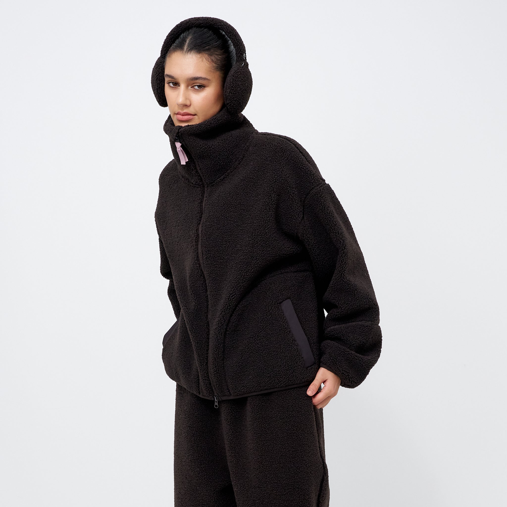 R&R Sport Hampstead Women's Sherpa Fleece Jacket