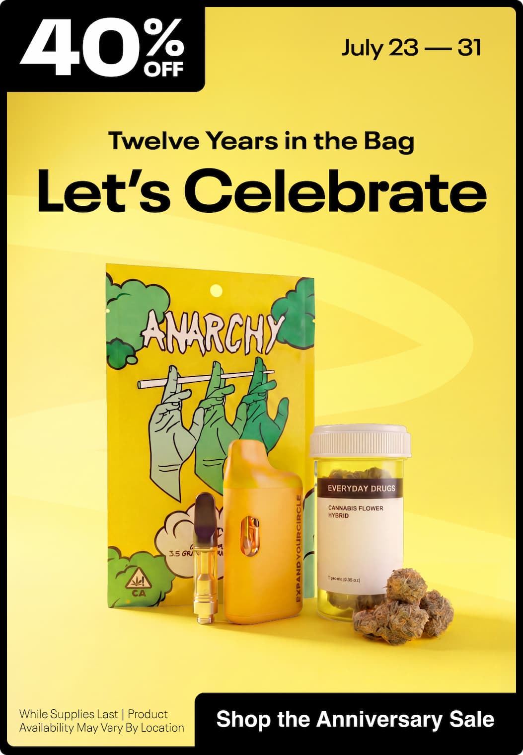 40% Off Select Products