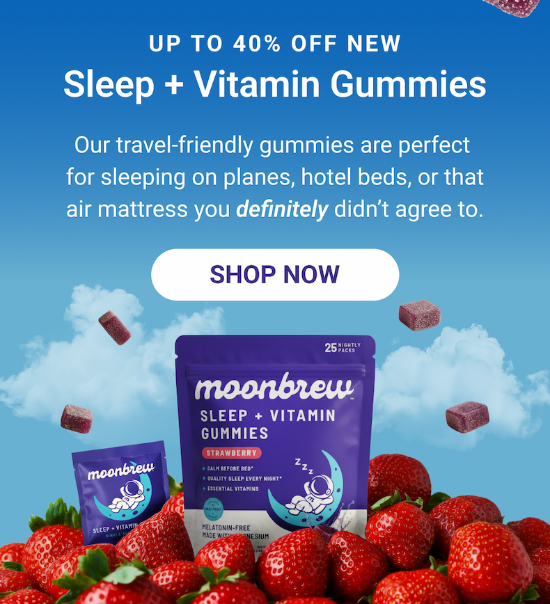 Perfect for sleeping on planes, hotel beds or that air mattress you definitely didn't agree to.