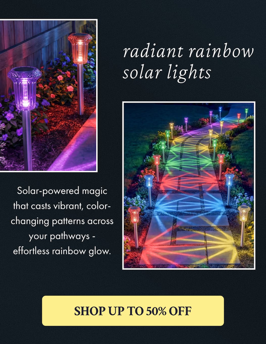 Radiant Rainbow Solar Lights