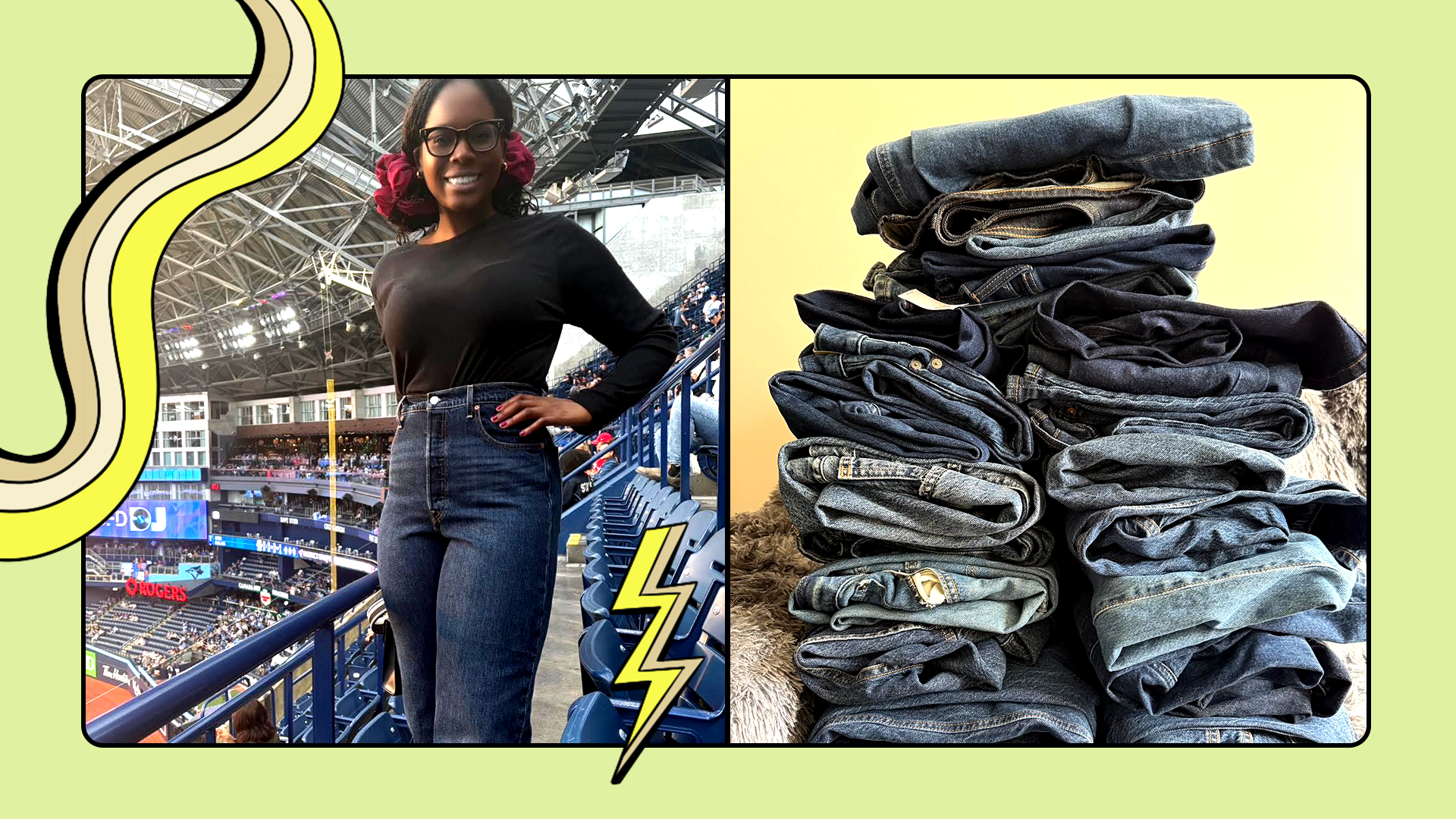 Zainab's favorite jeans
