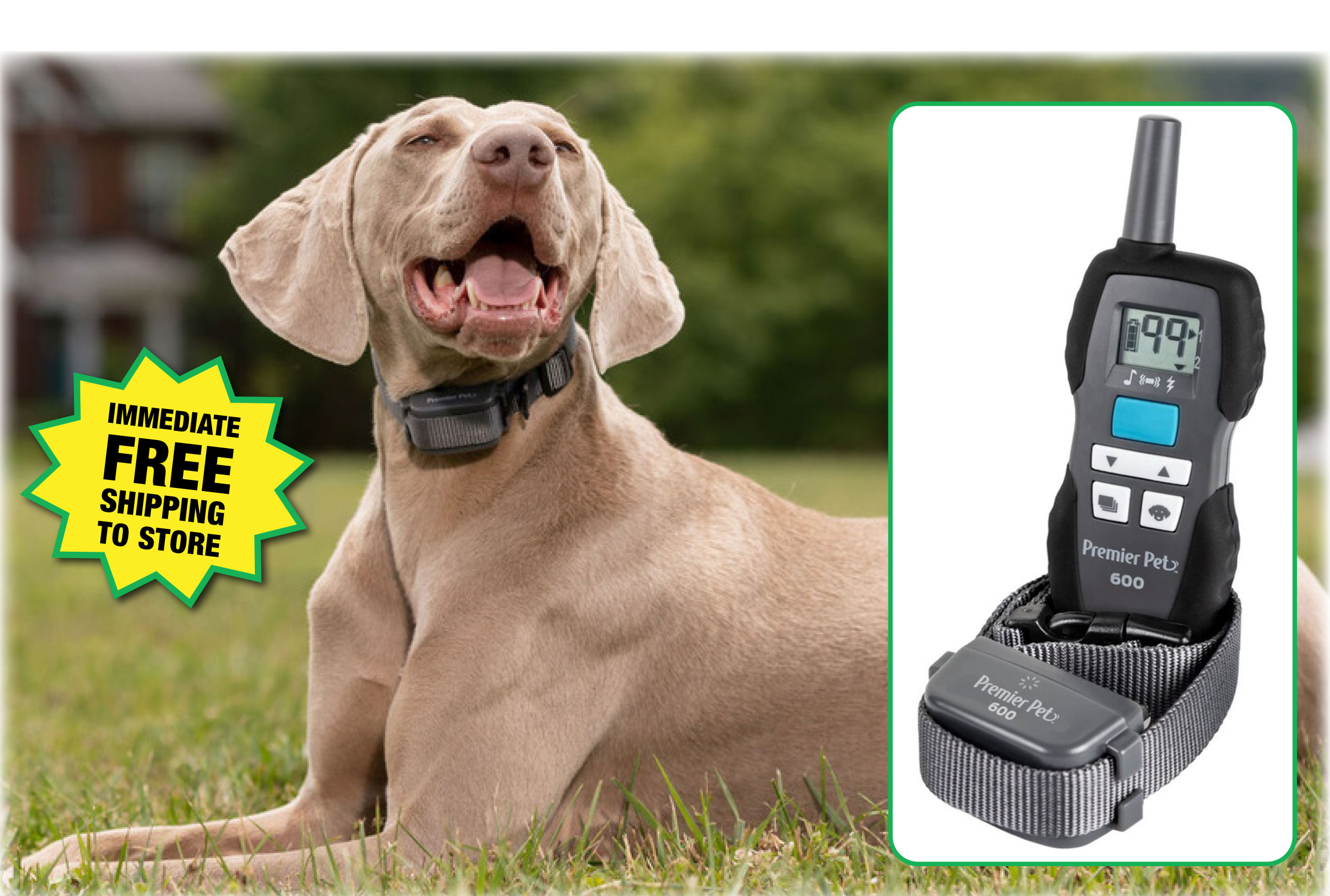 Premier Pet 600 Yard Remote Trainer - ONLY $19.99 After Rebate*!
