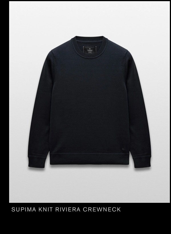 Supima Knit Riviera Crewneck