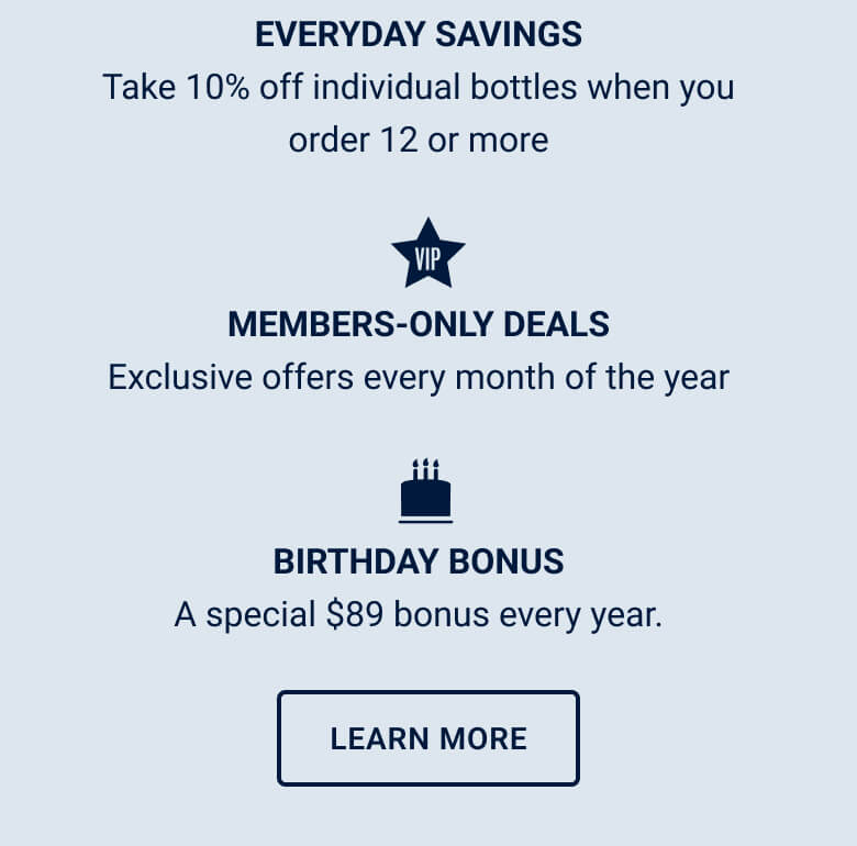 Unlimited member benefits