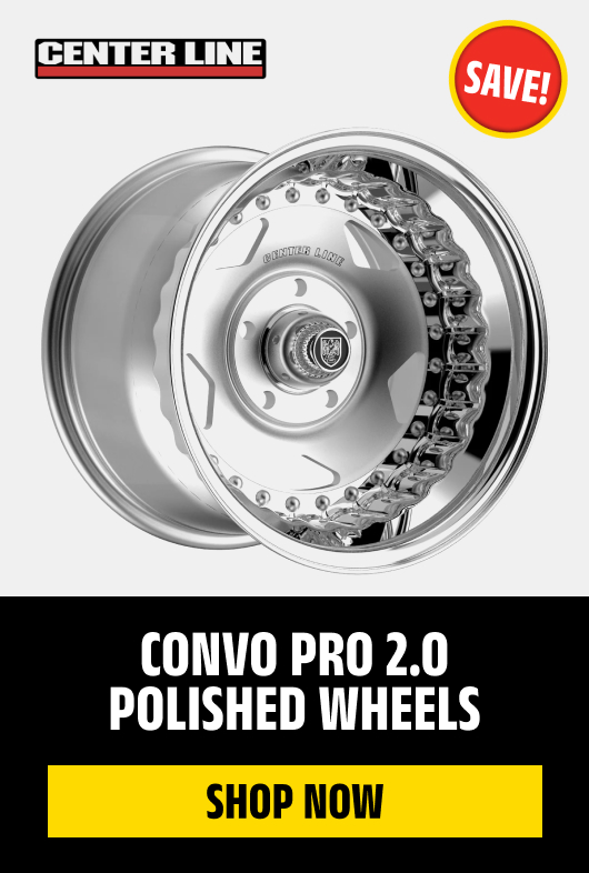 Convo Pro 2.0 Polished Wheels