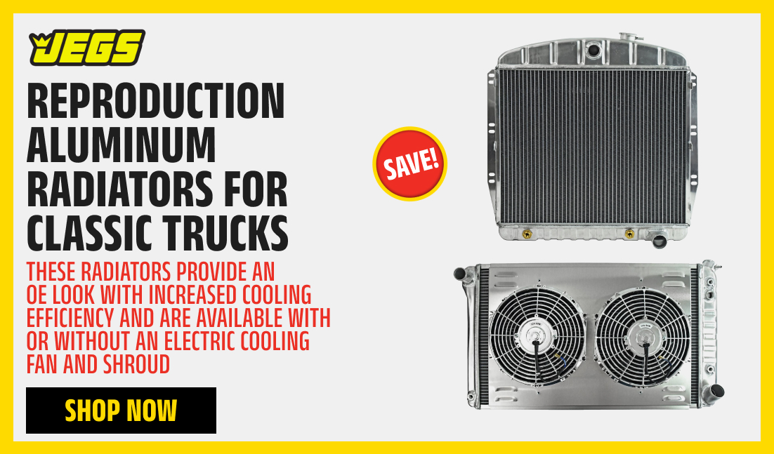 Reproduction Aluminum Radiators for Classic Trucks