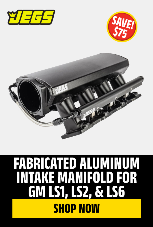 Fabricated Aluminum Intake Manifold for GM LS1, LS2, & LS6