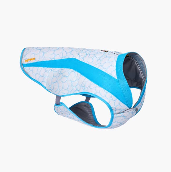 Swamp Cooler™ Cooling Dog Vest in Biolumin Blue