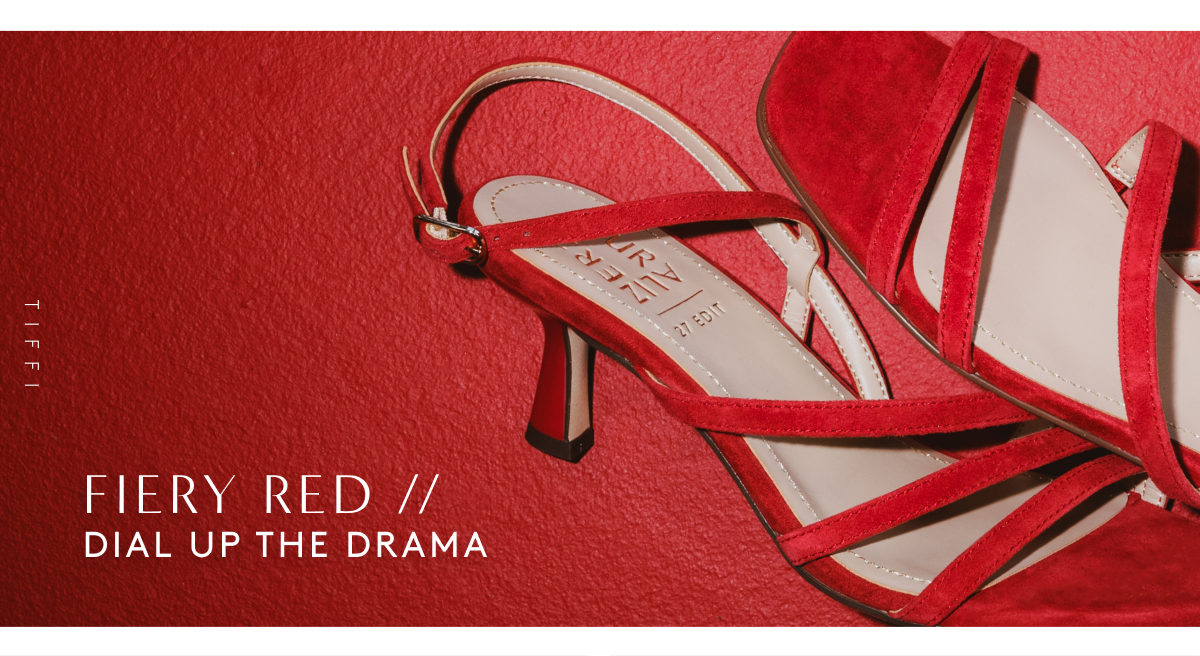 Fiery Red // Dial Up The Drama
