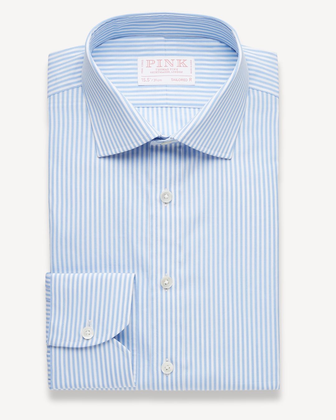 Pale Blue Bengal Stripe Formal Shirt
