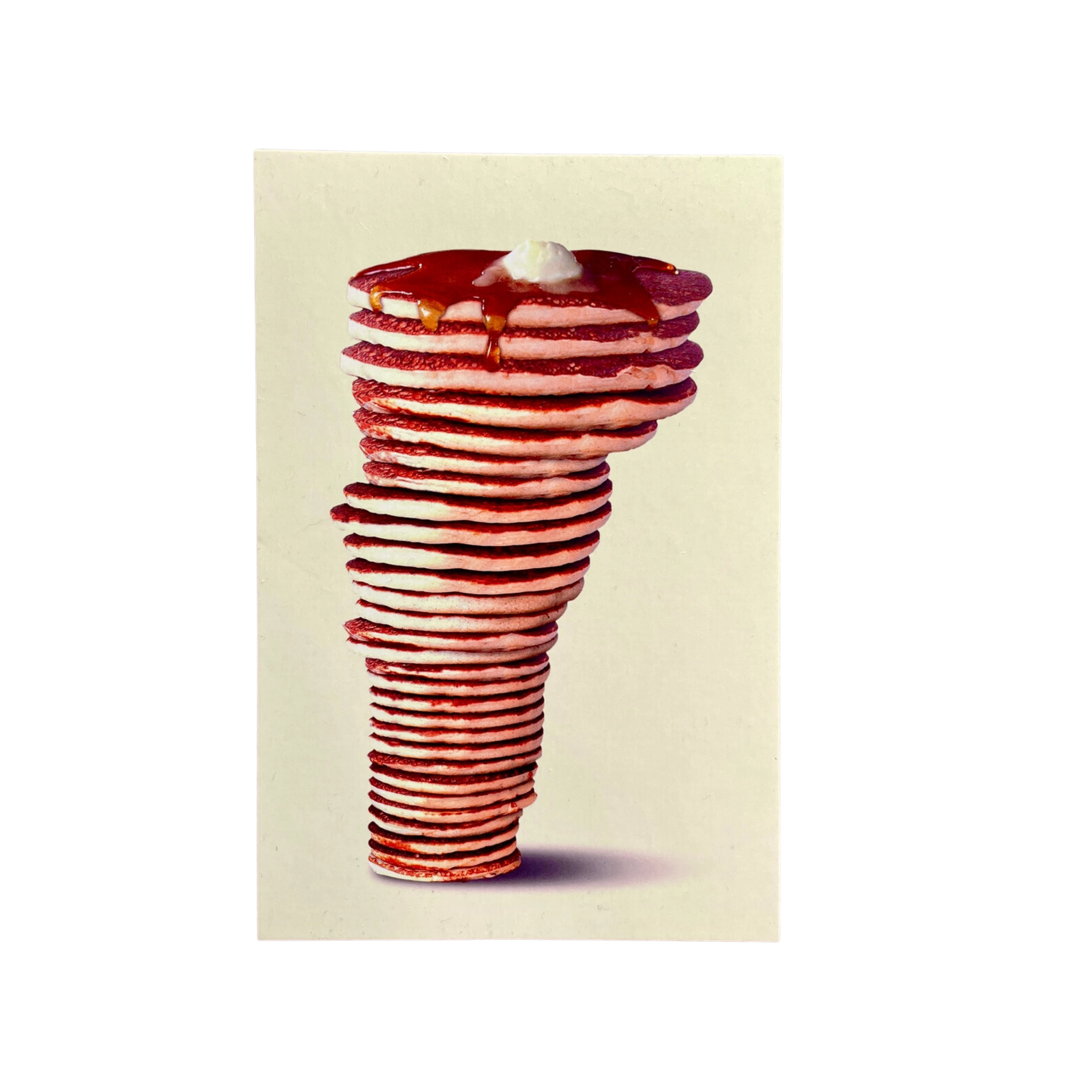 Image of Vermont Pancake Stack Postcard