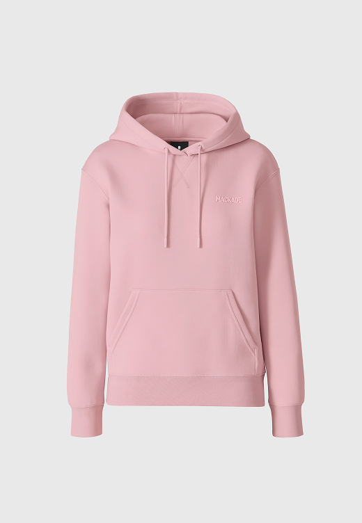 ZOSIA-Z Double-Face Jersey Logo Hoodie