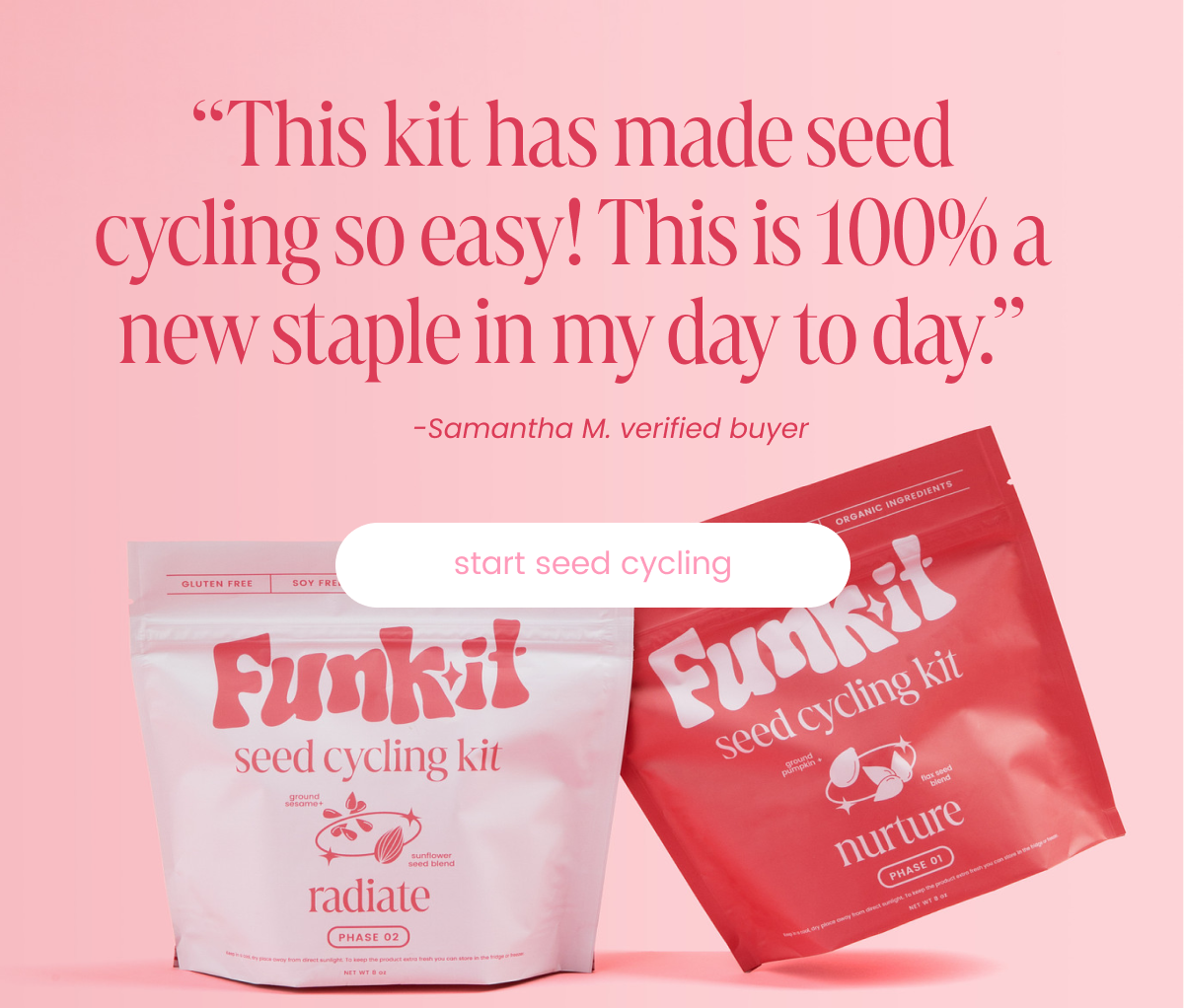 save on seed cycling kits
