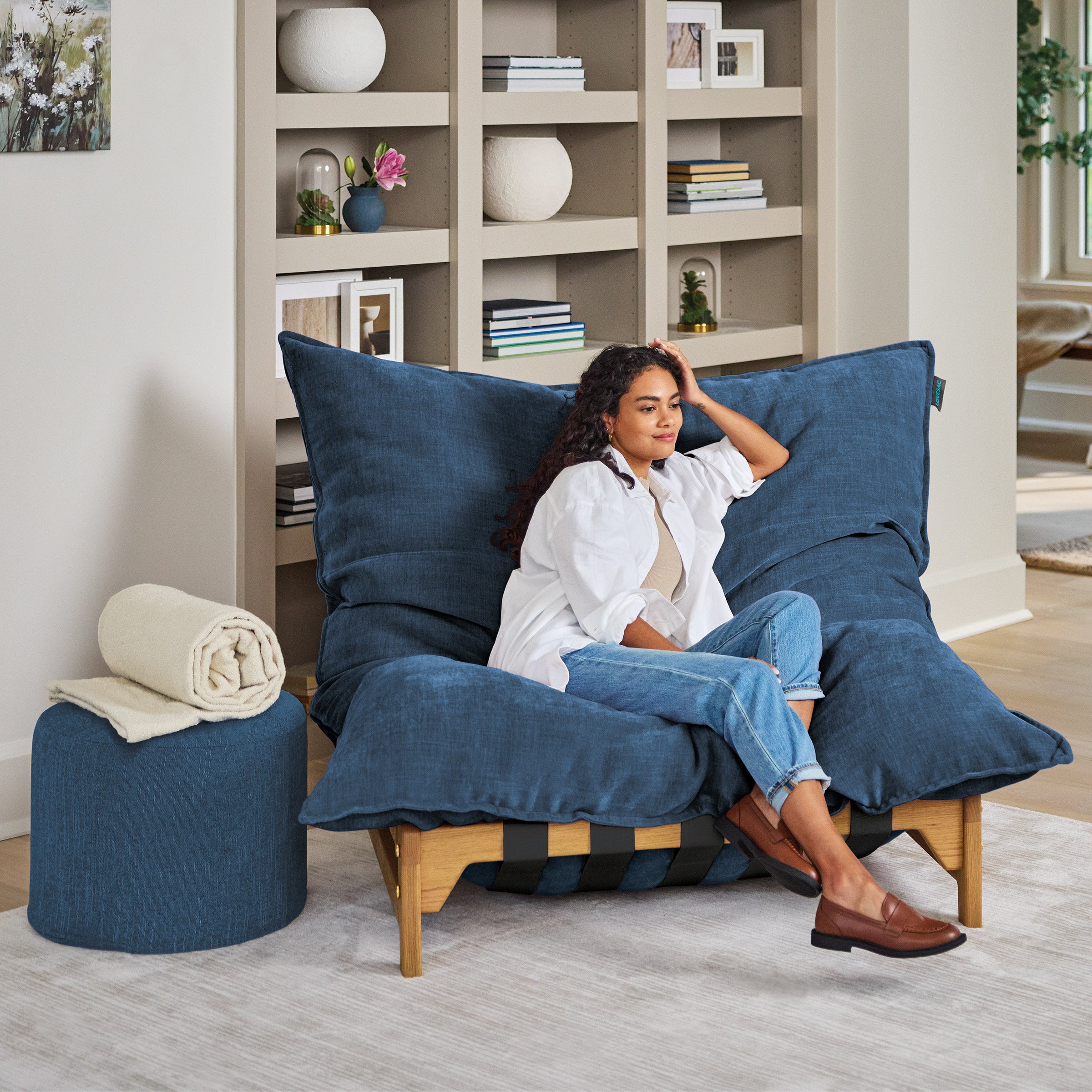 Lovesac PillowSac Accent Chair Frame Bundle