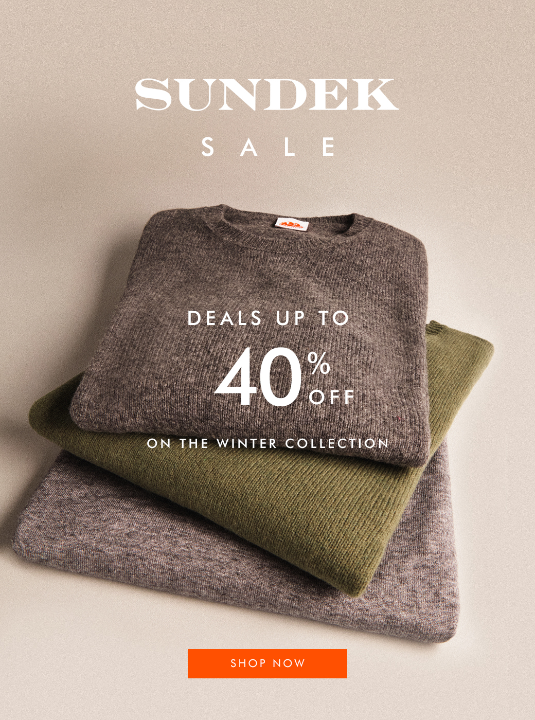 SUNDEK Winter Sale