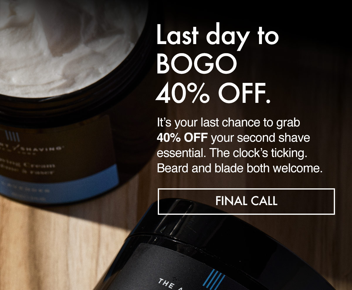 Final Hours: BOGO 40% Off Ends Soon!