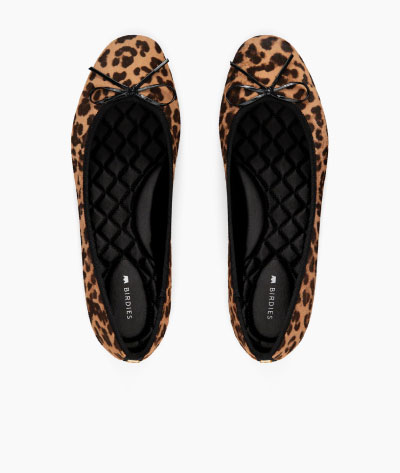 The Hummingbird in Leopard Print Haircalf