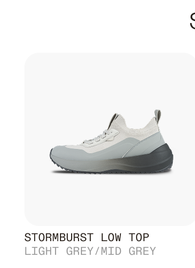 Stormburst Low Top Light Grey/Mid Grey