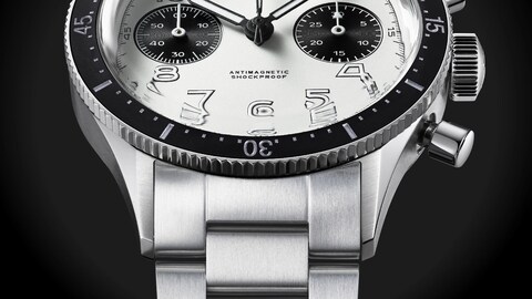 An Underrated Tool Watch Brand Gave Its Most Wearable Chronograph a Coveted Look