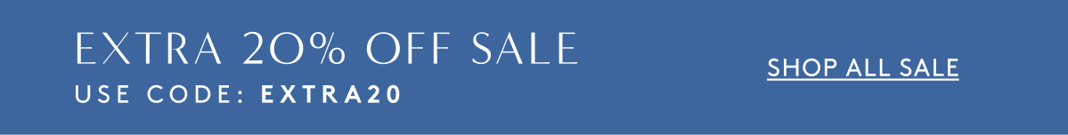 Extra 20% Off Sale | Use Code: EXTRA20 | Shop All Sale