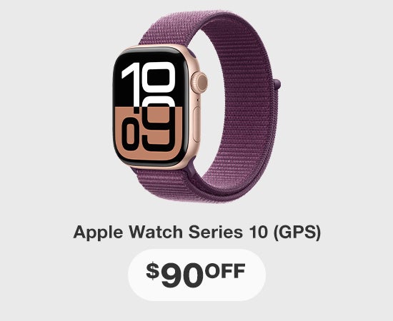 Apple Watch Series 10 GPS $90 OFF
