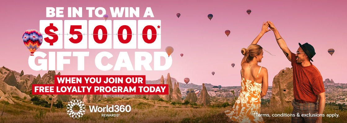 BE IN TO WIN A $5,000 GIFT CARD*