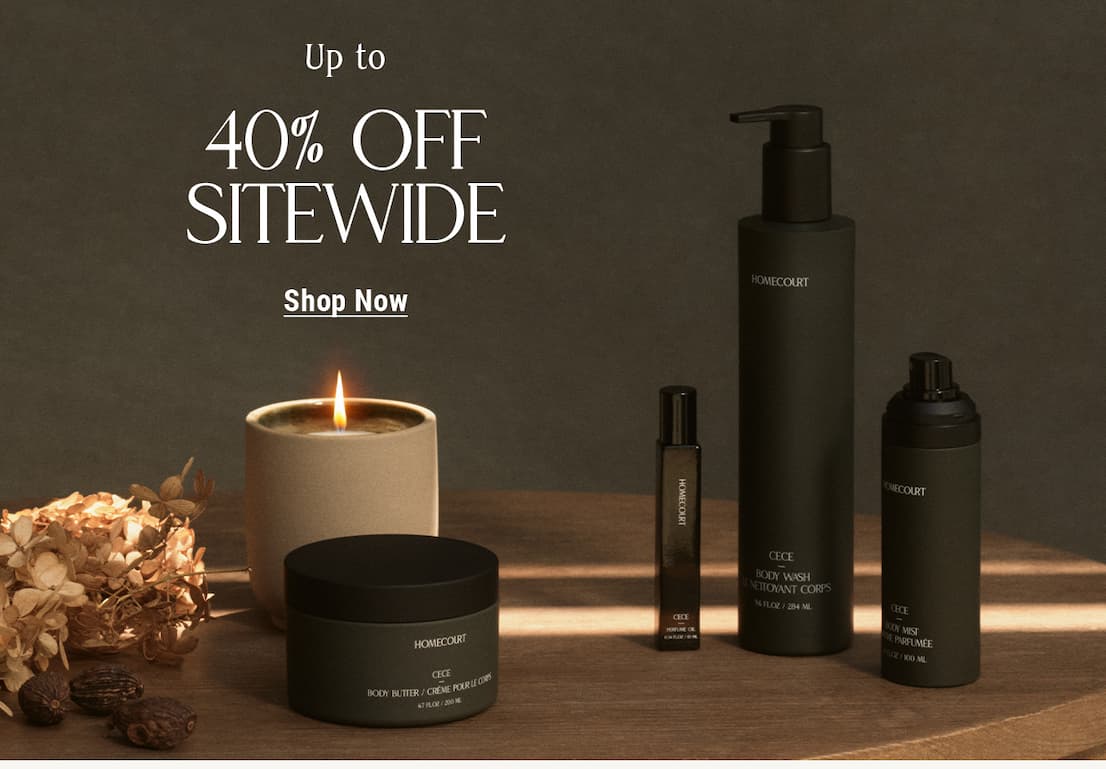 Up to 40% Off Sitewide