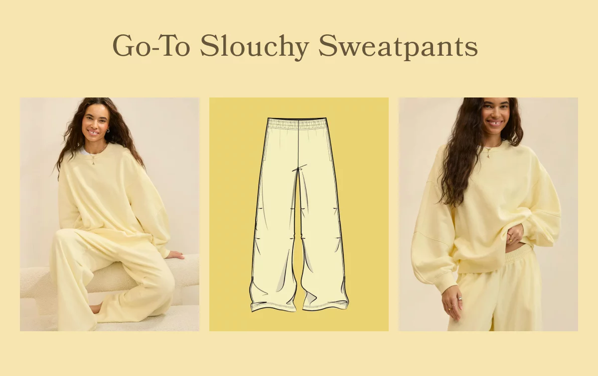 Go-To Slouchy Sweatpants
