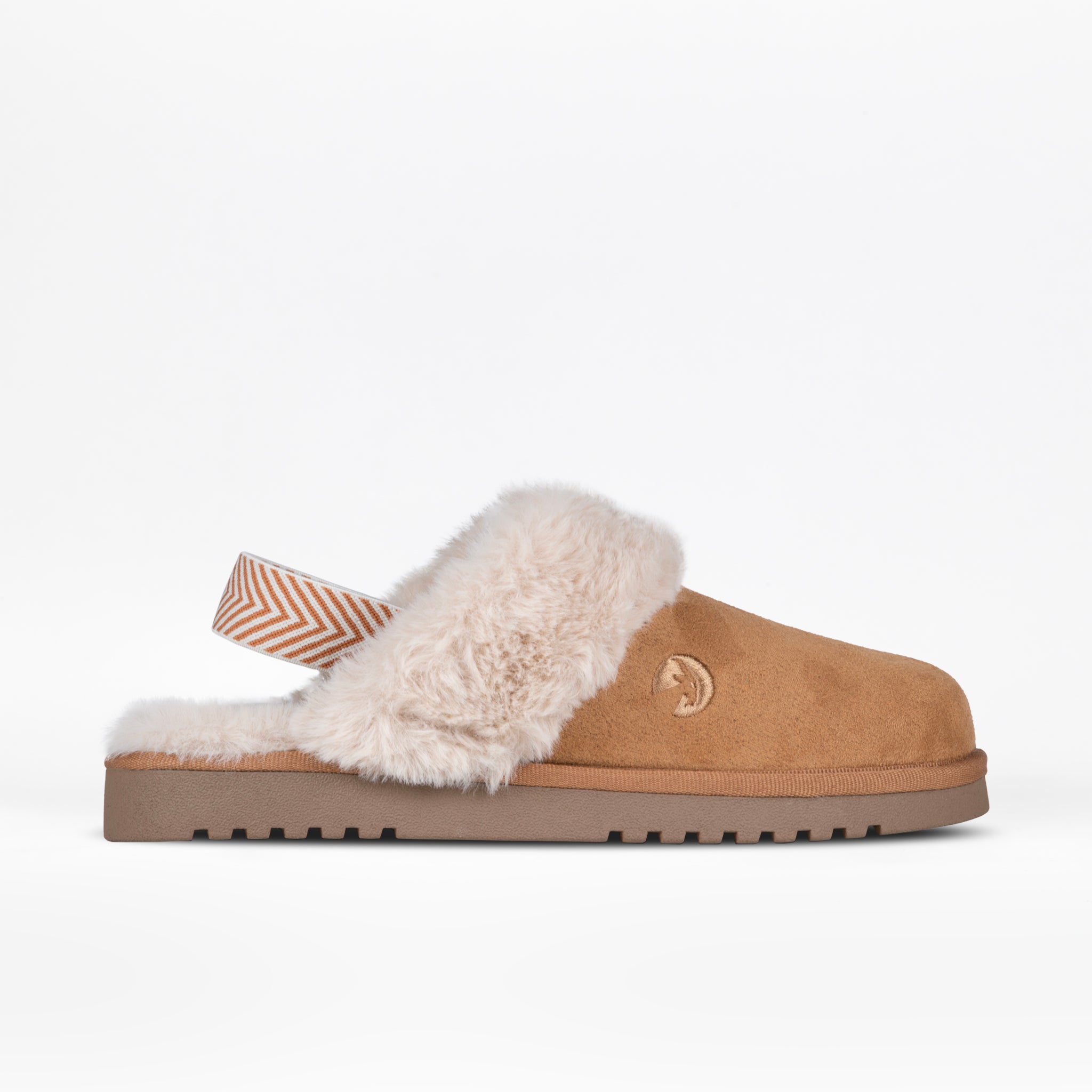 SALE - Women's Chestnut BILLY Cozy Sling Scuff - D (Women Wide) / 9 US Women