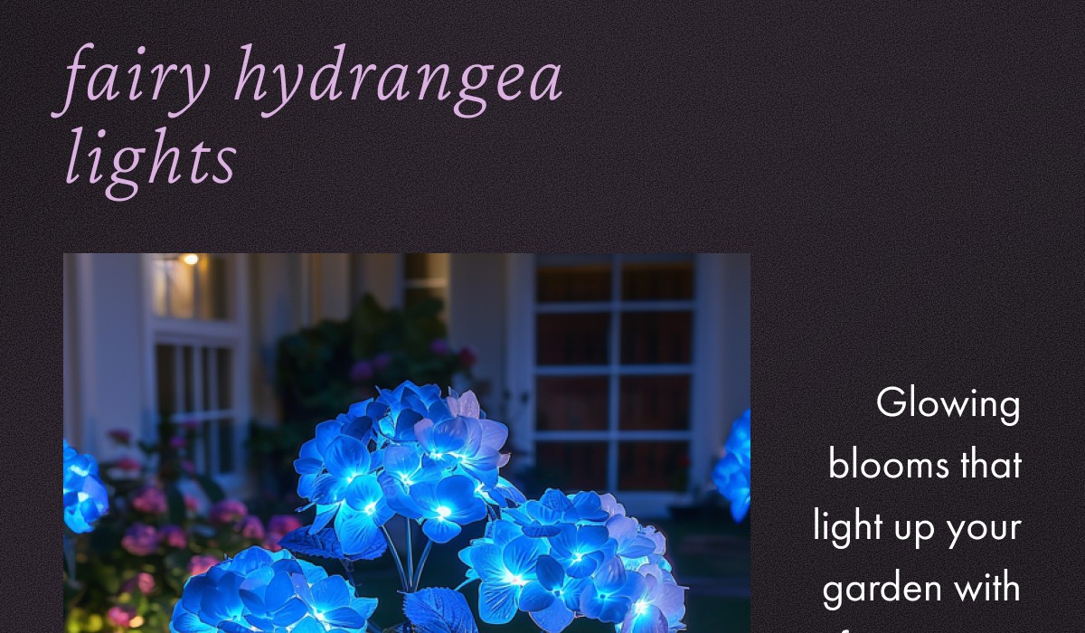 Fairy Hydrangea Lights