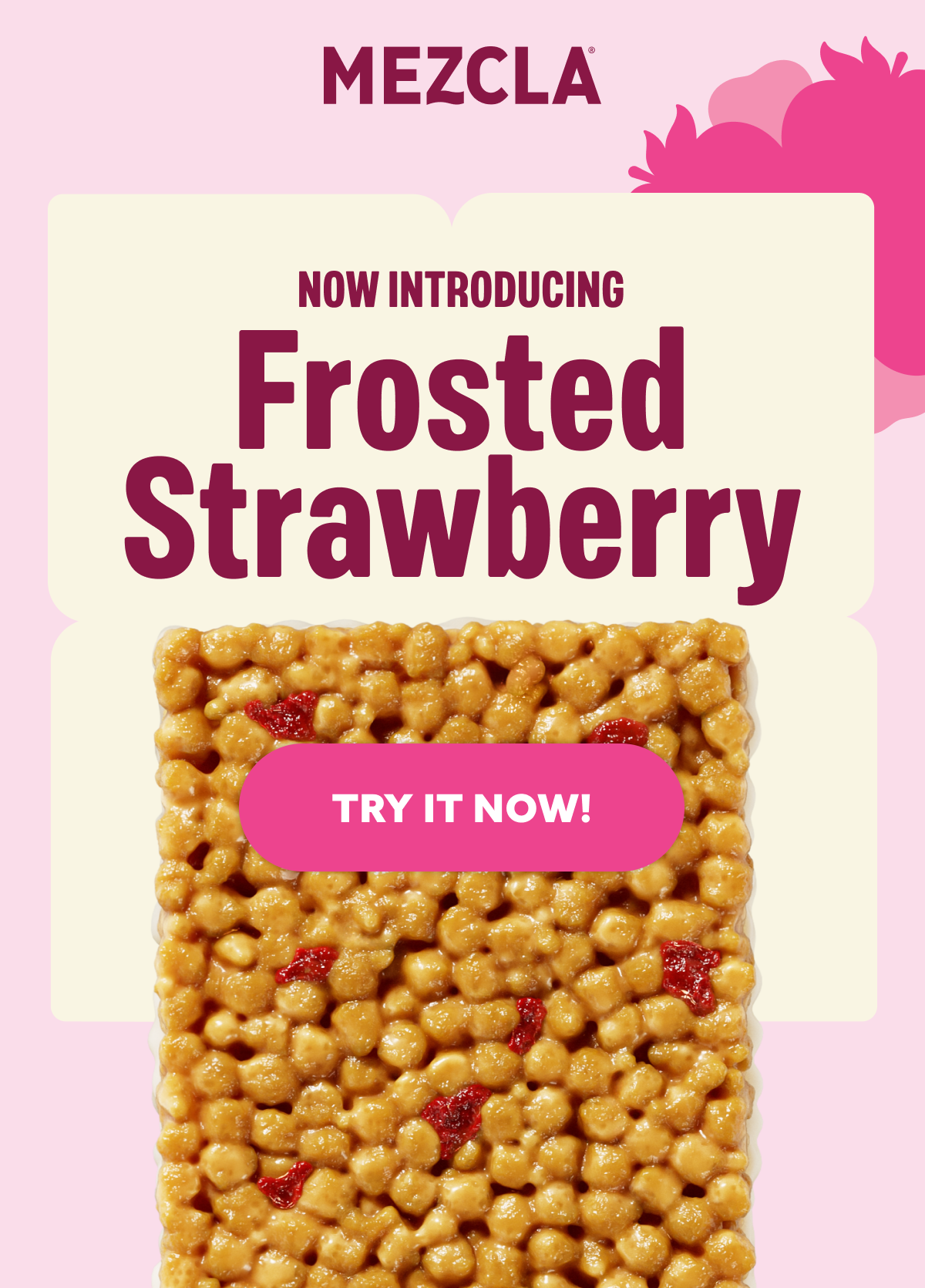 NOW INTRODUCING: Frosted Strawberry