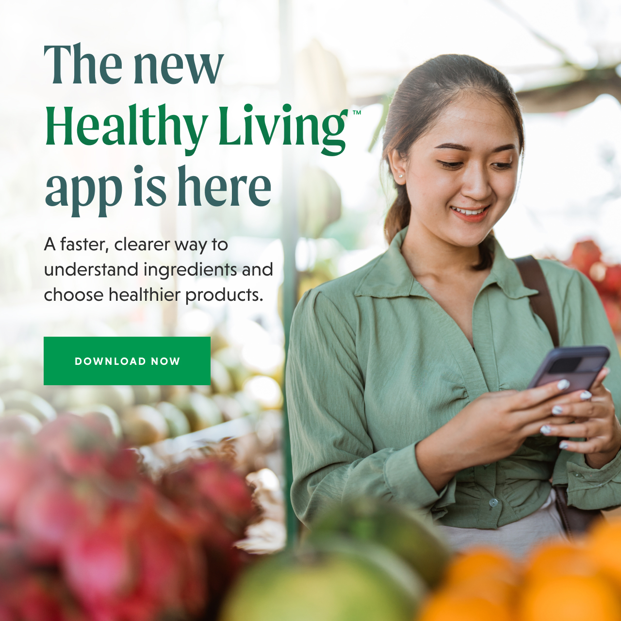 EWG's Healthy Living App
