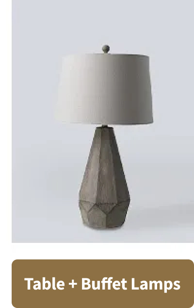 Table + Buffet Lamps