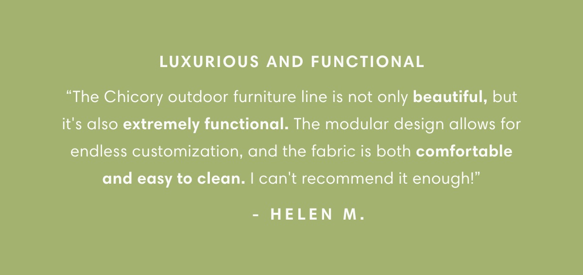 LUXURIOUS AND FUNCTIONAL