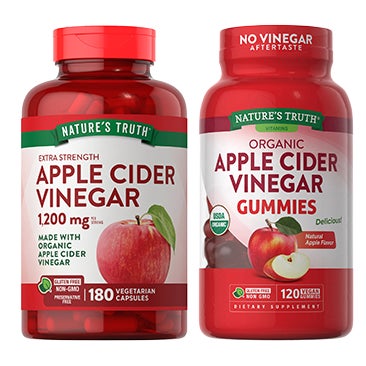 Nature's Truth USDA Organic Apple Cider Vinegar Gummies or Capsules