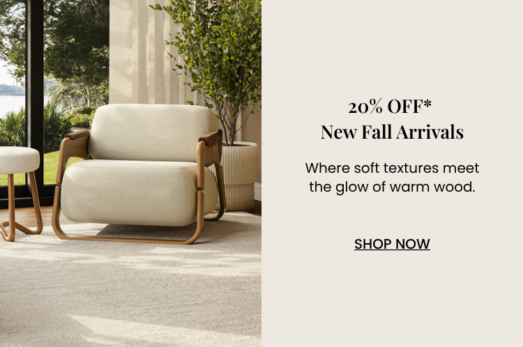 20% Off New Fall Arrivals