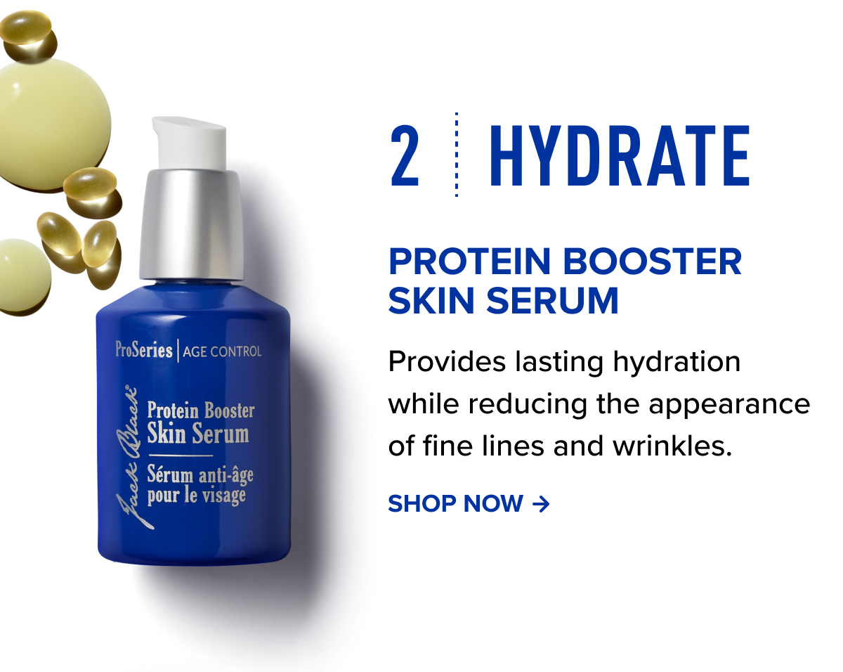 2. Hydrate with Protein Booster Skin Serum