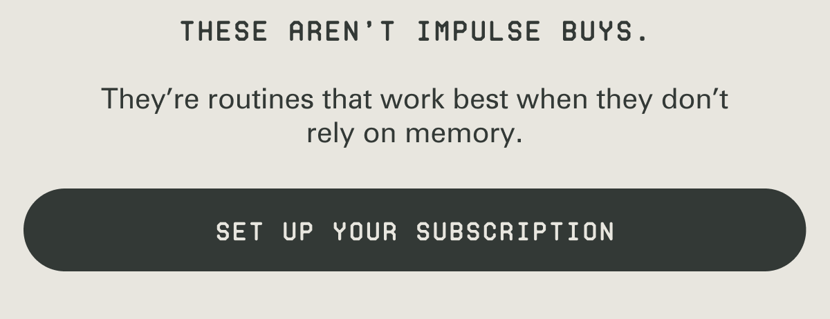 set up your subscription 