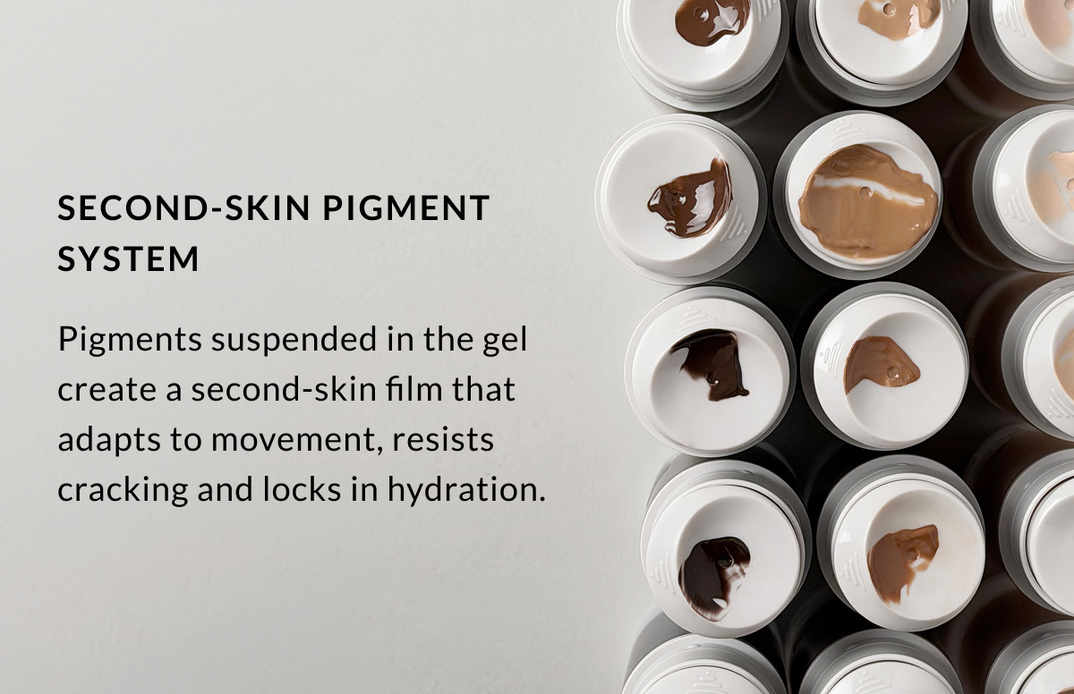 Second-skin pigment system