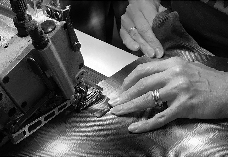 Handcrafted in America with organic cotton.