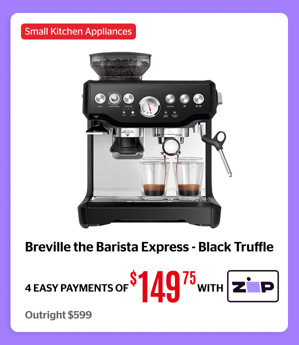 Breville the Barista Express - Black Truffle
