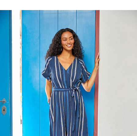 Embroidered Cuffed Sleeve Dress