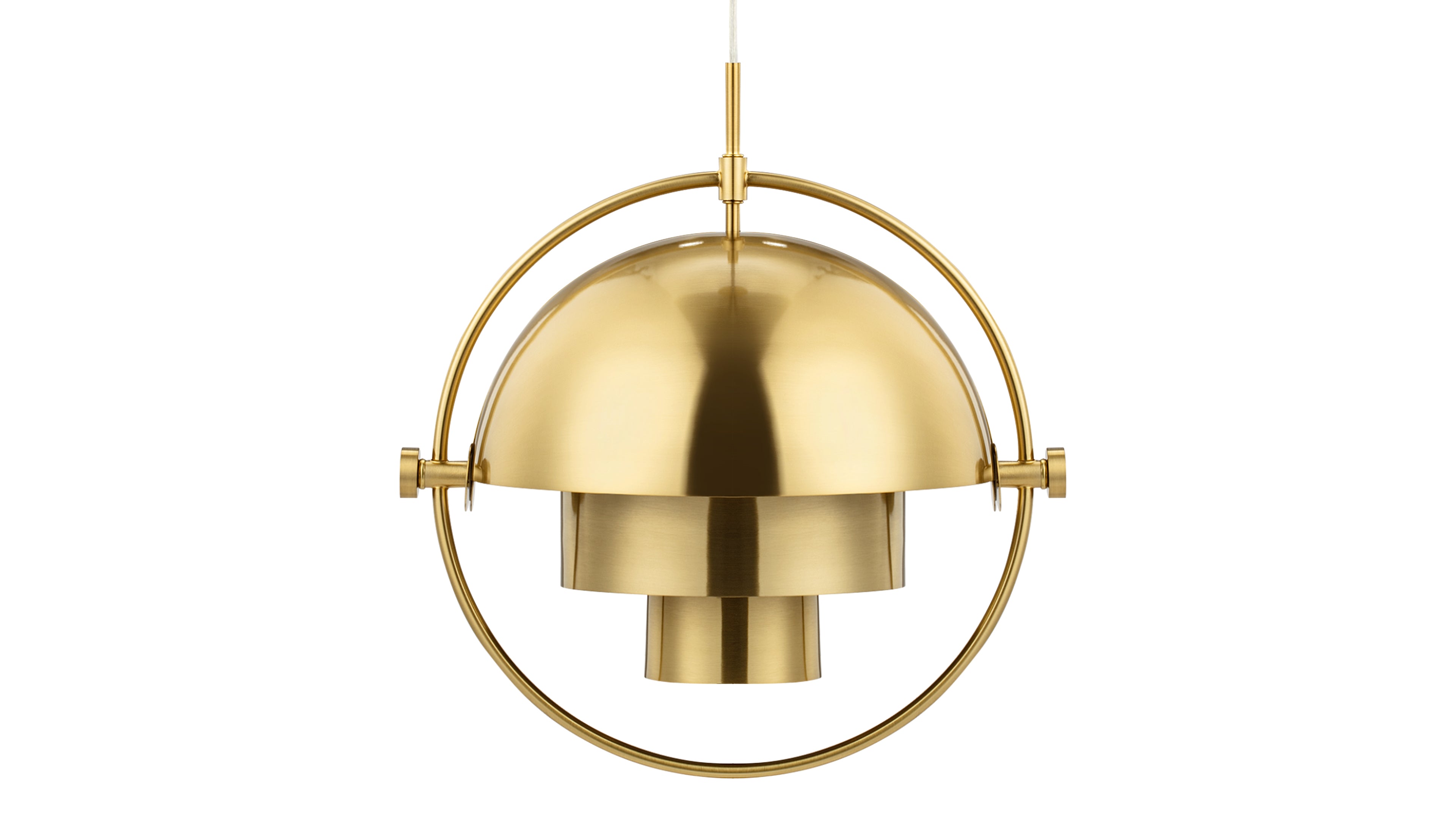 Image of Ammonite - Ammonite Pendant, Brass