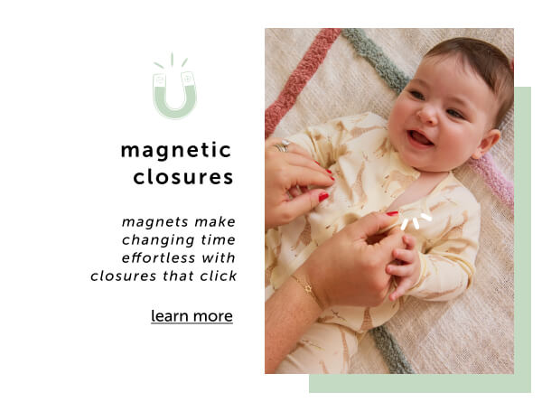 magnetic closures magnets make changing time effortless with closures that click