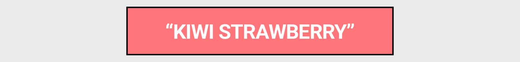 GHOST® HYDRATION STICKS "KIWI STRAWBERRY"
