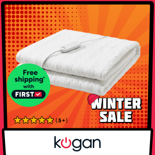 Kogan SmarterHome™ Electric Fitted Blanket (Queen) Product Image