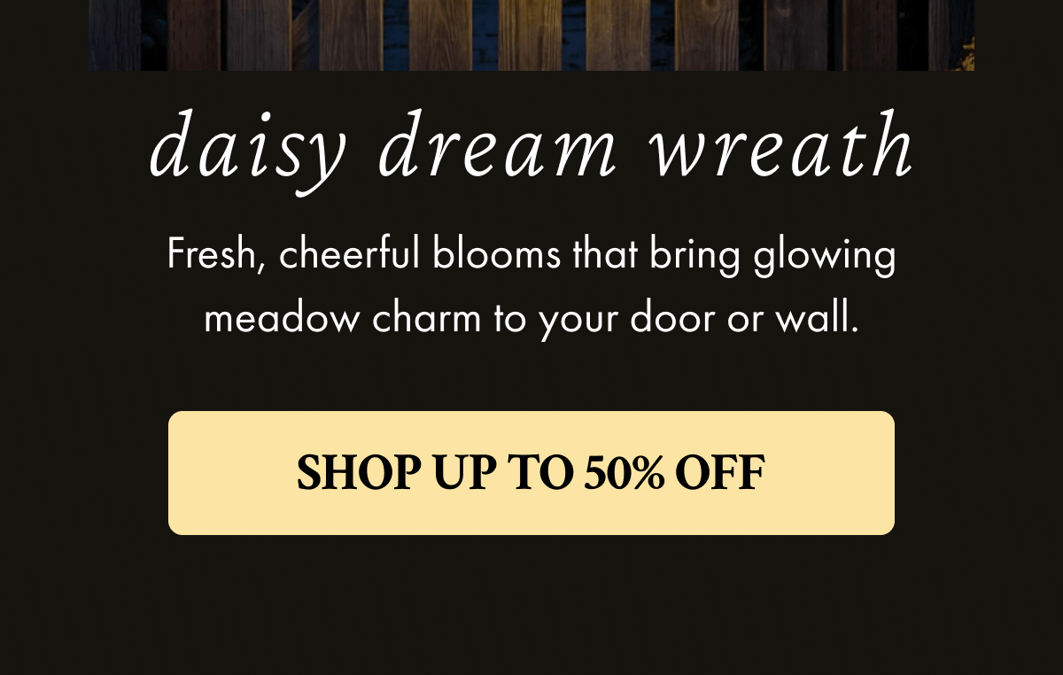 SHOP UP TO 50% OFF